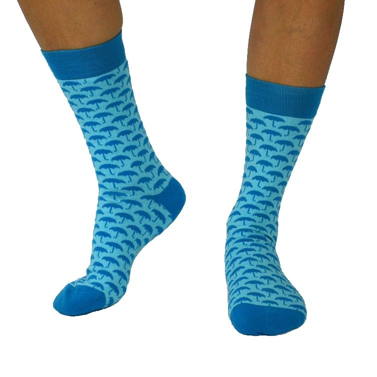 Sjöström lt blue sok - Organic socks of Sweden