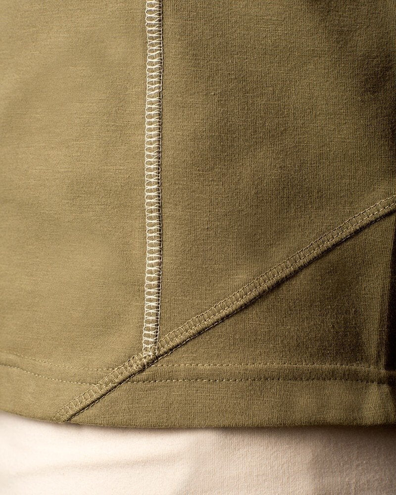 T‑shirt Manacala Green - B-Light Organic Clothing