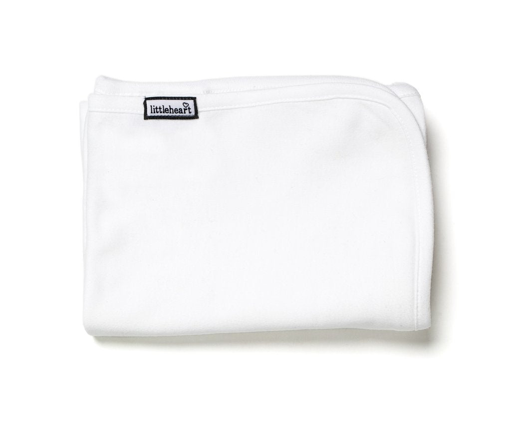 Lakentje wieg wit – Littleheart