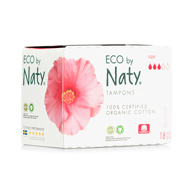 Tampons Super – Eco by Naty