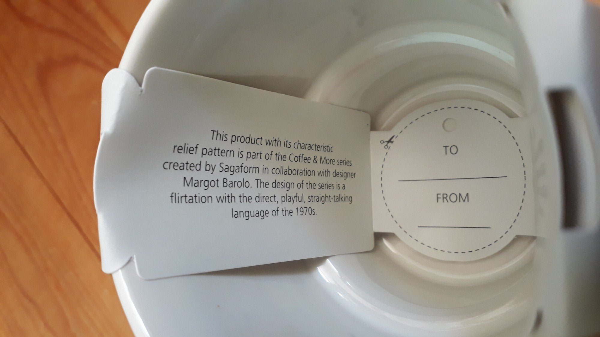 Coffee & More Mug Grey - Sagaform