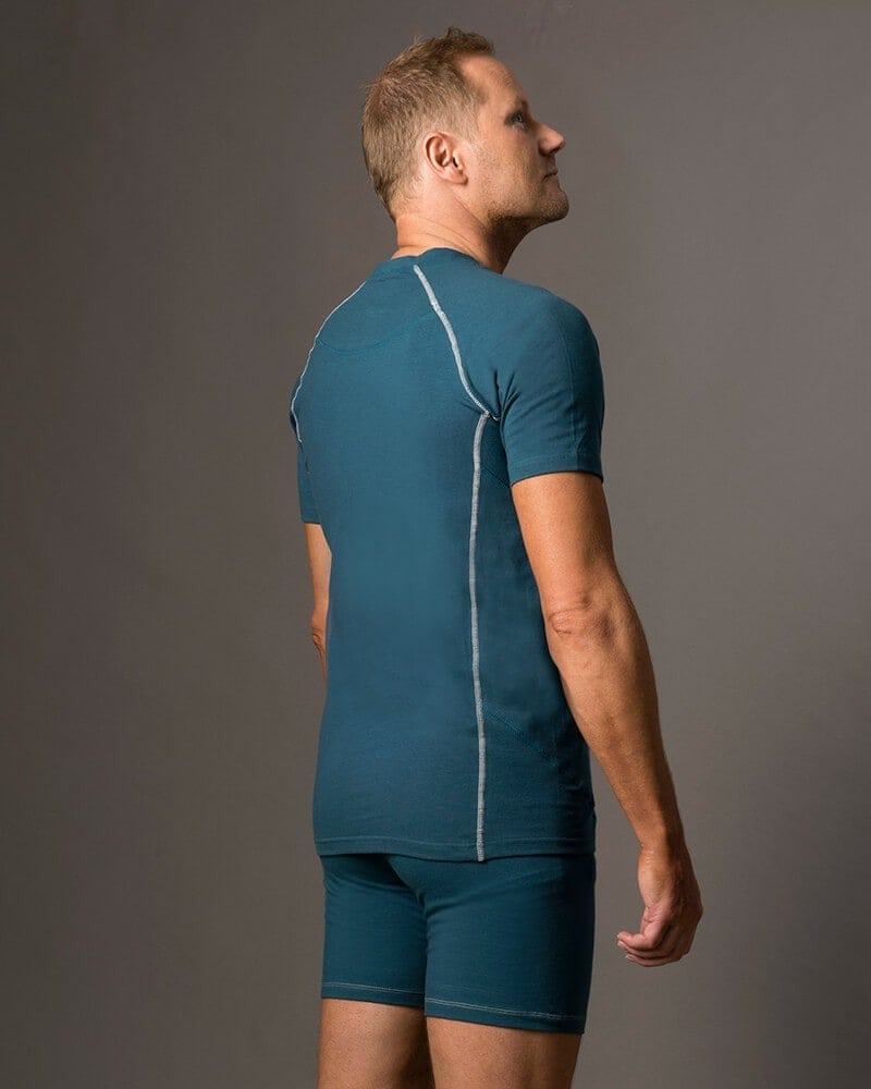 T‑shirt Manacala Blue- B-Light Organic Clothing