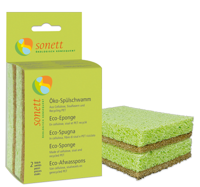 Eco-afwasspons 2 stuks – Sonett