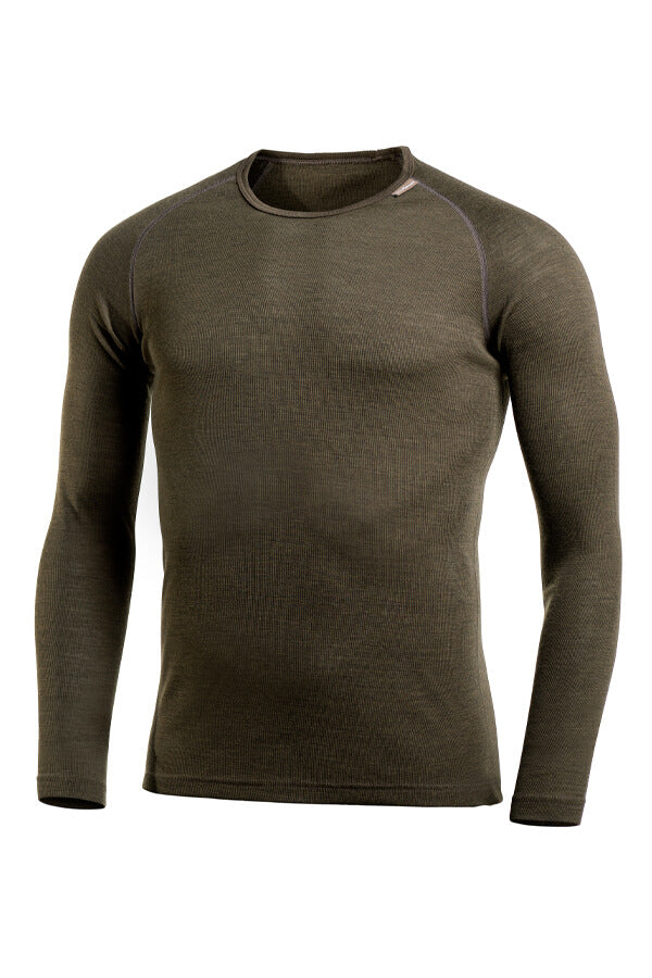 Thermo crewneck Lite Unisex Pine Green – Woolpower