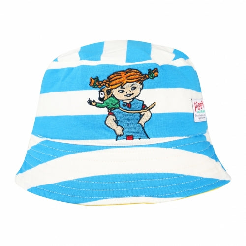 Zonnehoed Pippi Blue White – Pippi Langkous