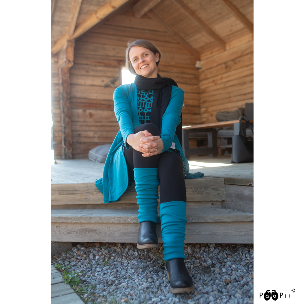 Beenwarmers / Leg Warmers 100% Merinowol Grey – Paapii Design