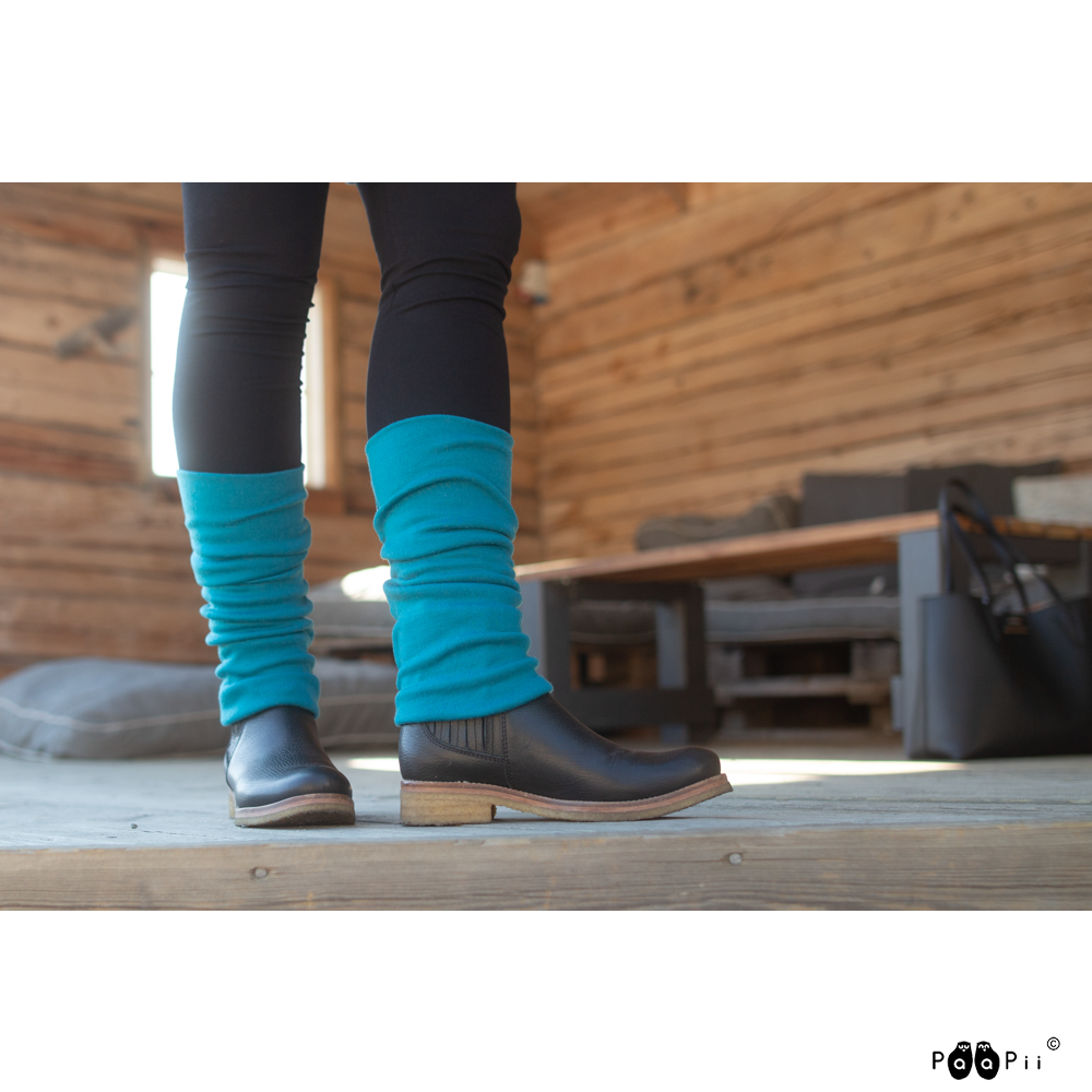 Beenwarmers / Leg Warmers 100% Merinowol Grey – Paapii Design