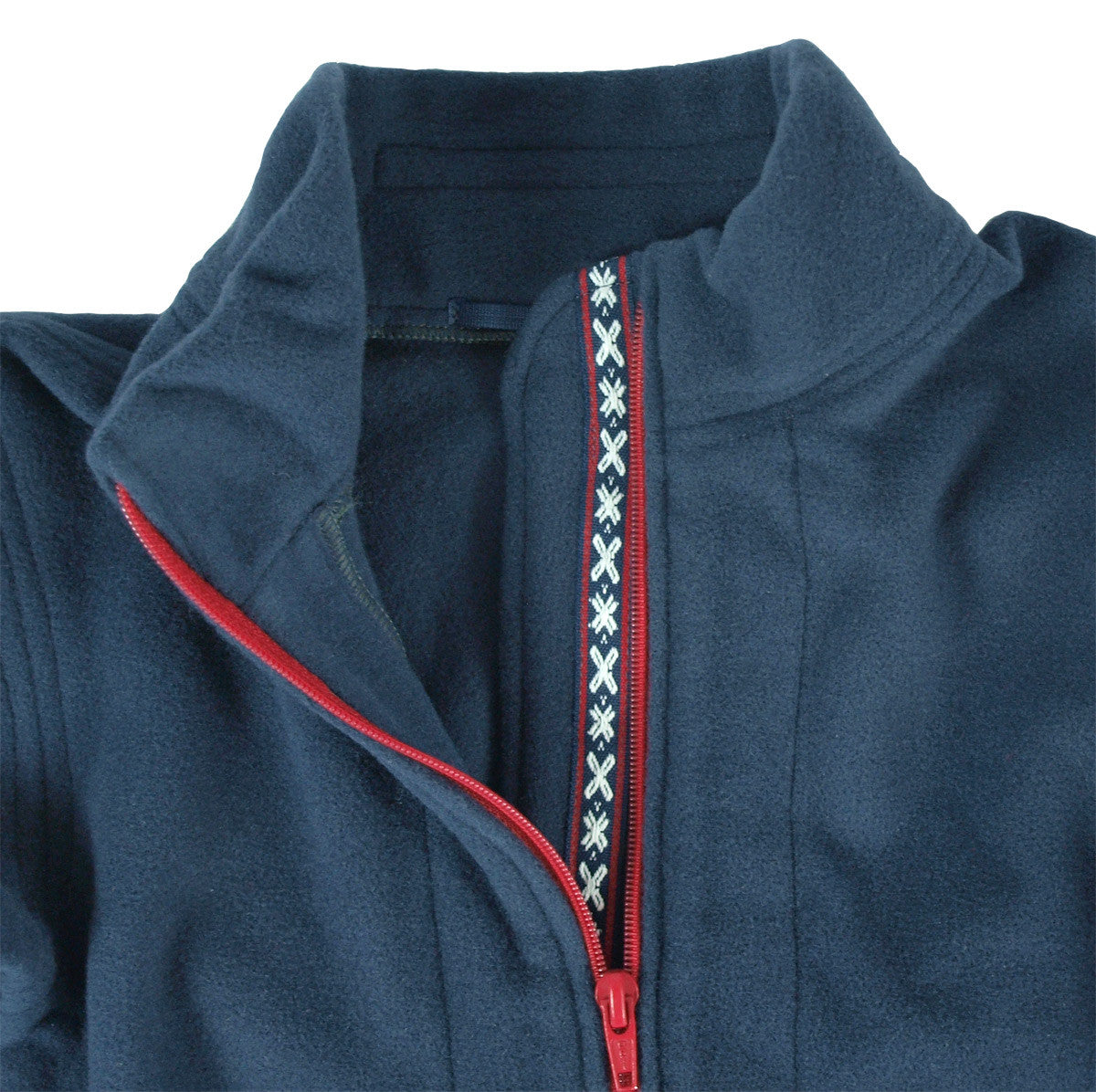 Baby wolfleece vest (merino) blauw - Minimundus