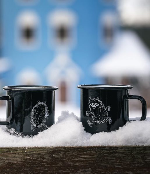 Moomin enamel mug Stinky 3,7dl – Muurla