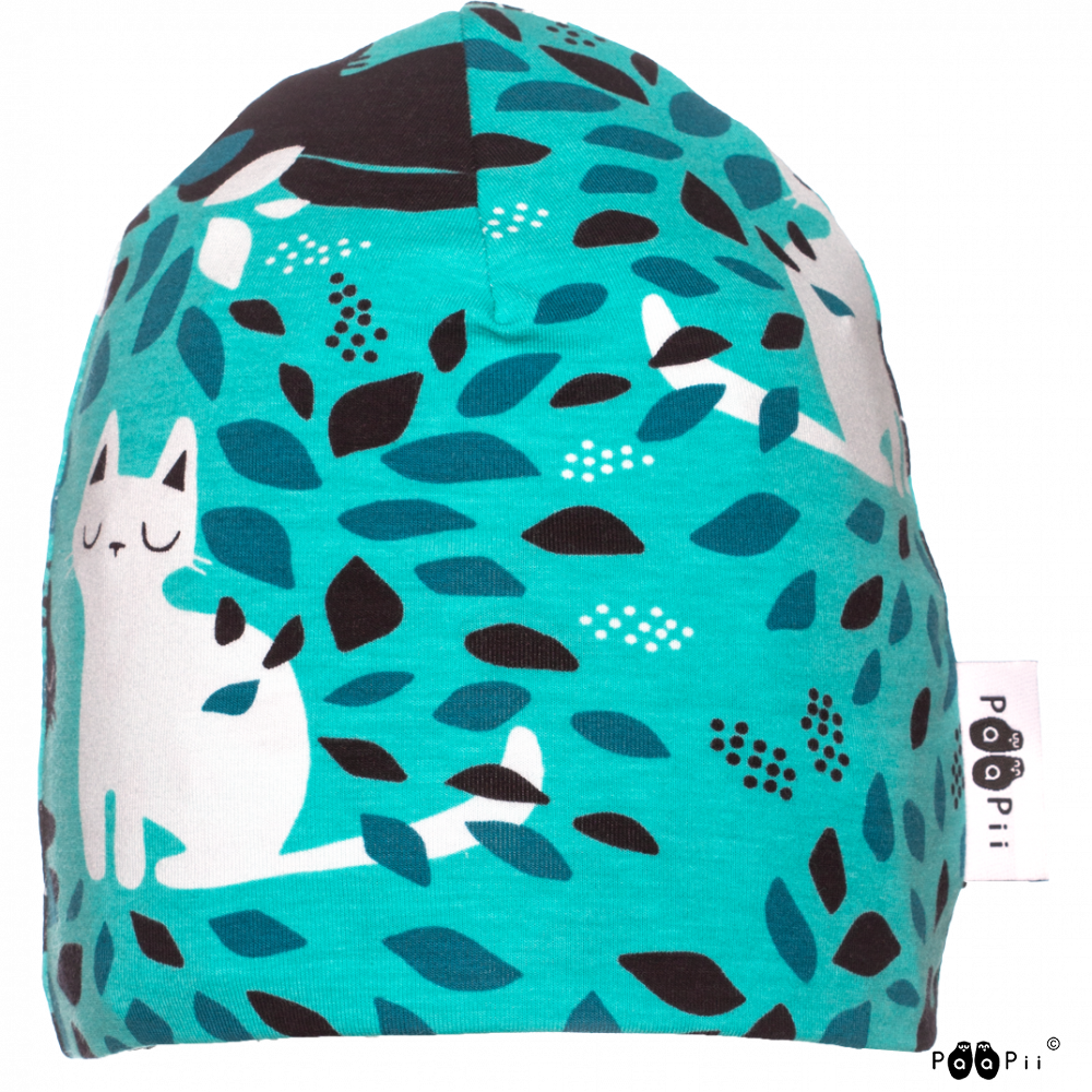 Muts Beanie Hide & Seek Turquoise – Paapii Design