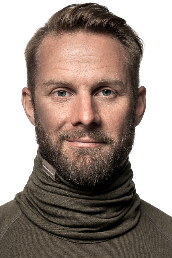 Colsjaal / Tube Lite Unisex Pine Green - Woolpower