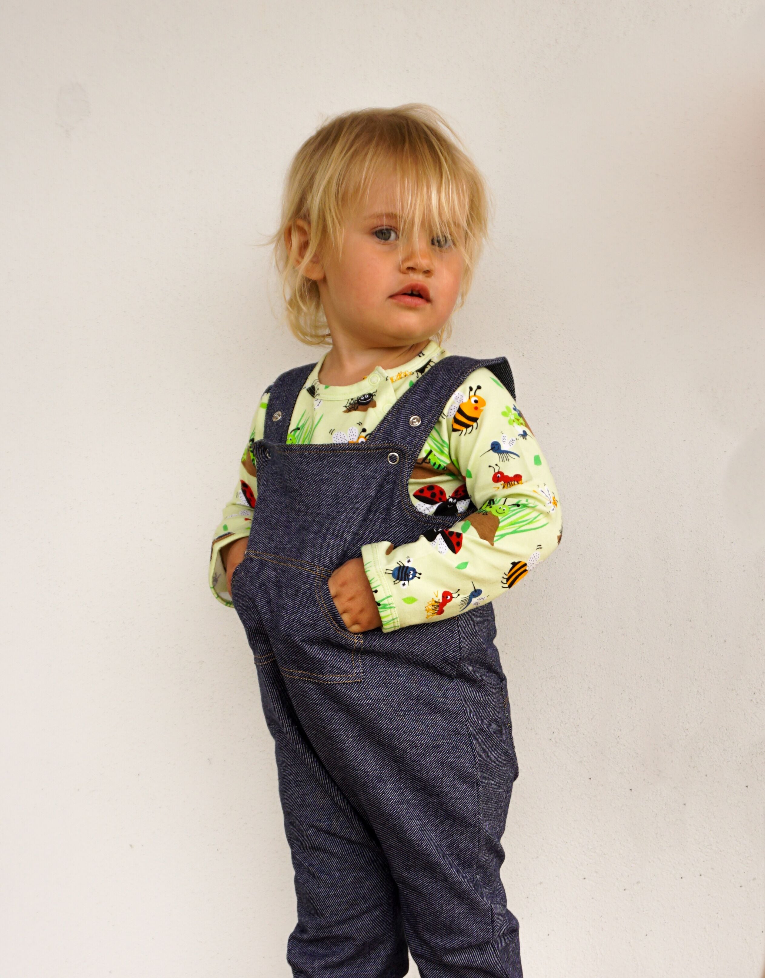 Playsuit / Dungarees denimlook dark denim - JNY Kids