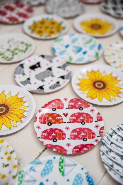 Onderzetter / Coaster Husvagn 11 cm – Anneko Design