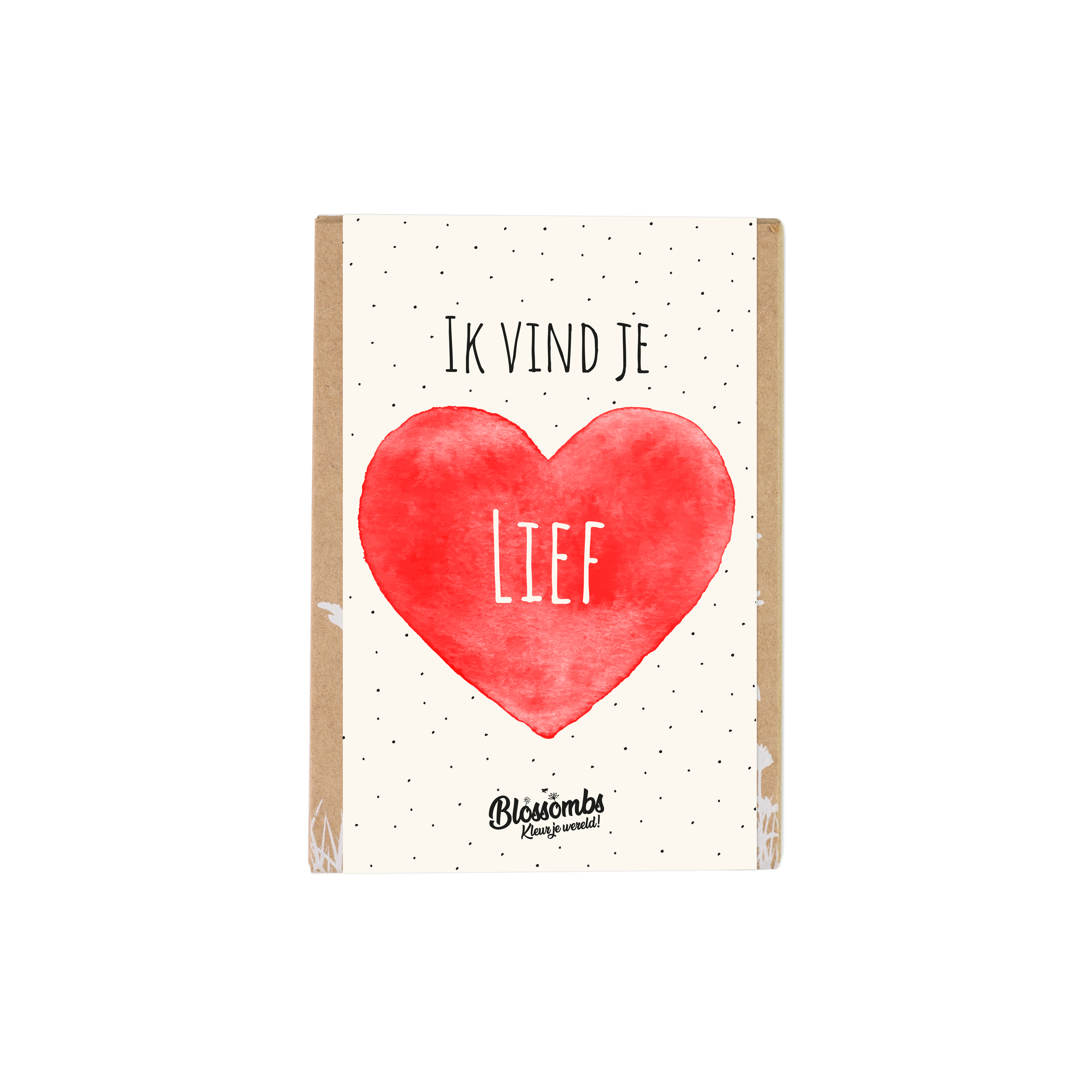 Zaadbommetjes Giftbox Mini “Ik vind je lief” - Blossombs