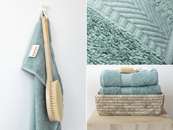 Wellness Gezichtsdoekje 30 x 30 cm - natural white – Bo Weevil