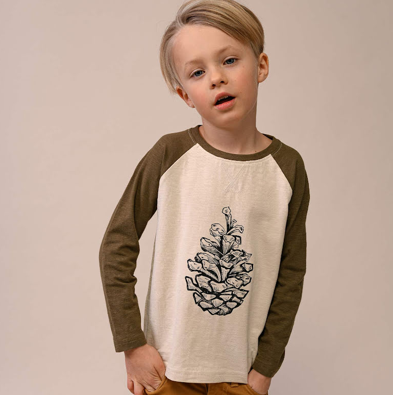 Longsleeve Bruno Raglan (t/m 164) – EBBE Sweden