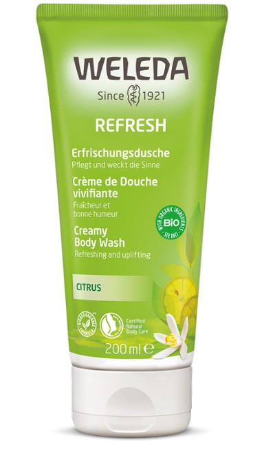 Citrus Verfrissende Refresh Douchecrème – Weleda