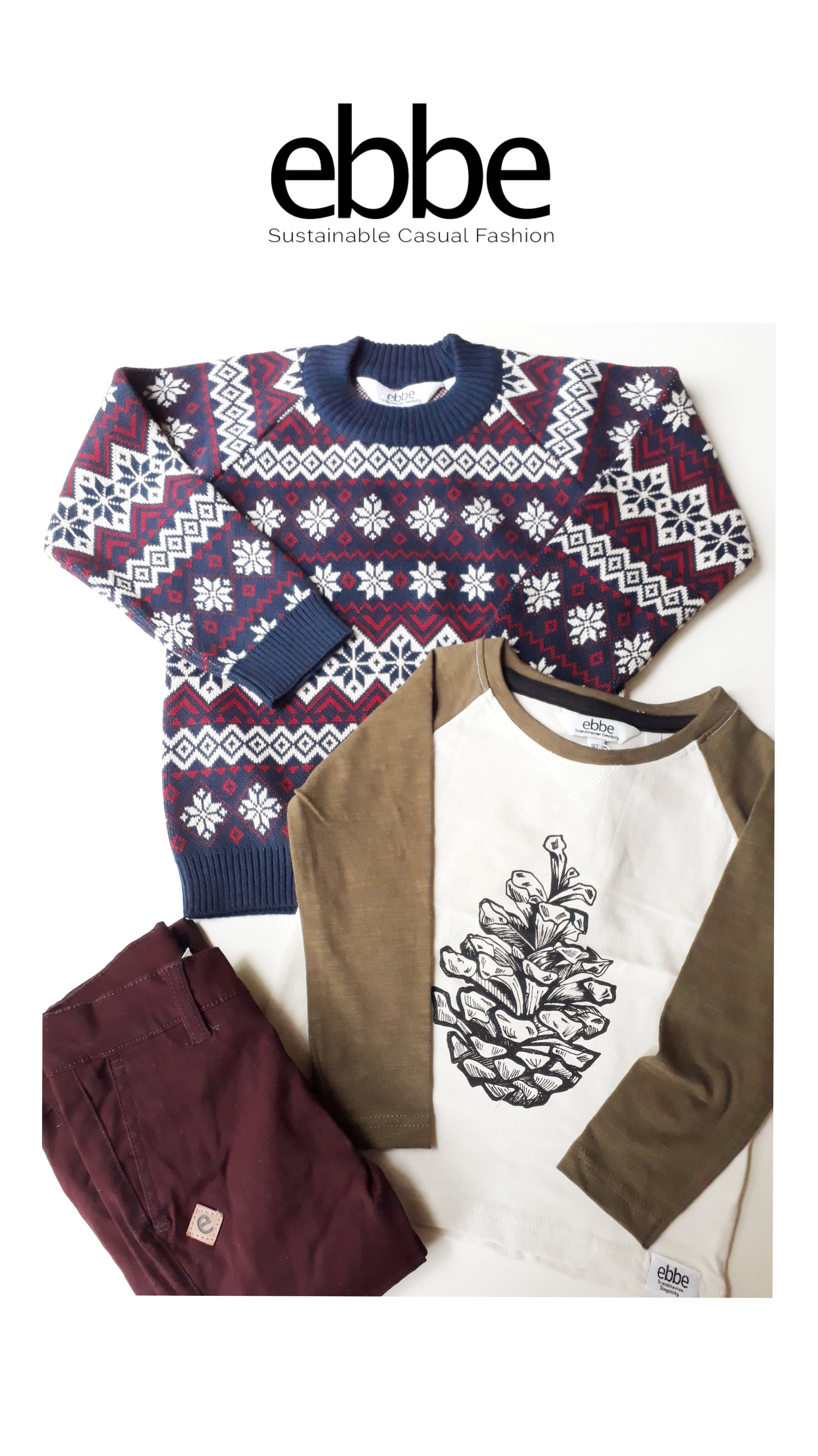 Trui Monte Knit Sweater (t/m 164) – EBBE Sweden