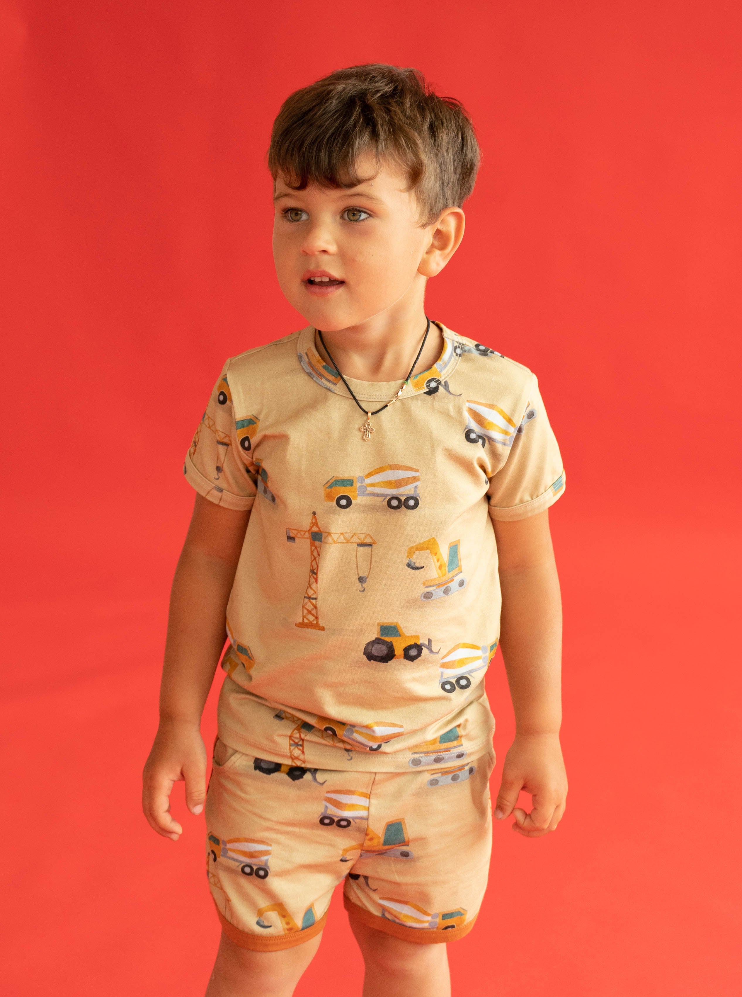 T-shirt Big Building Site - Curious Stories