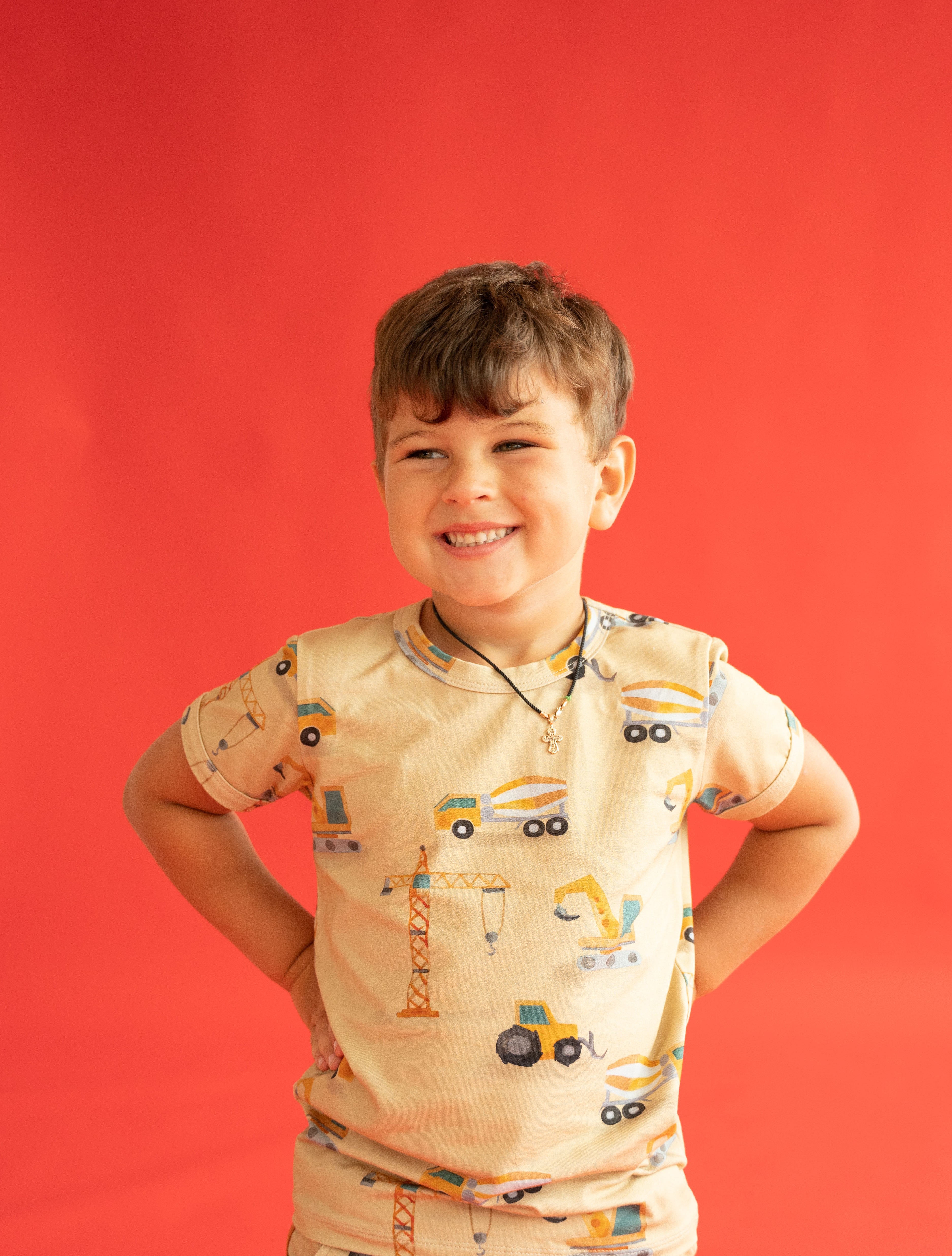 T-shirt Big Building Site - Curious Stories