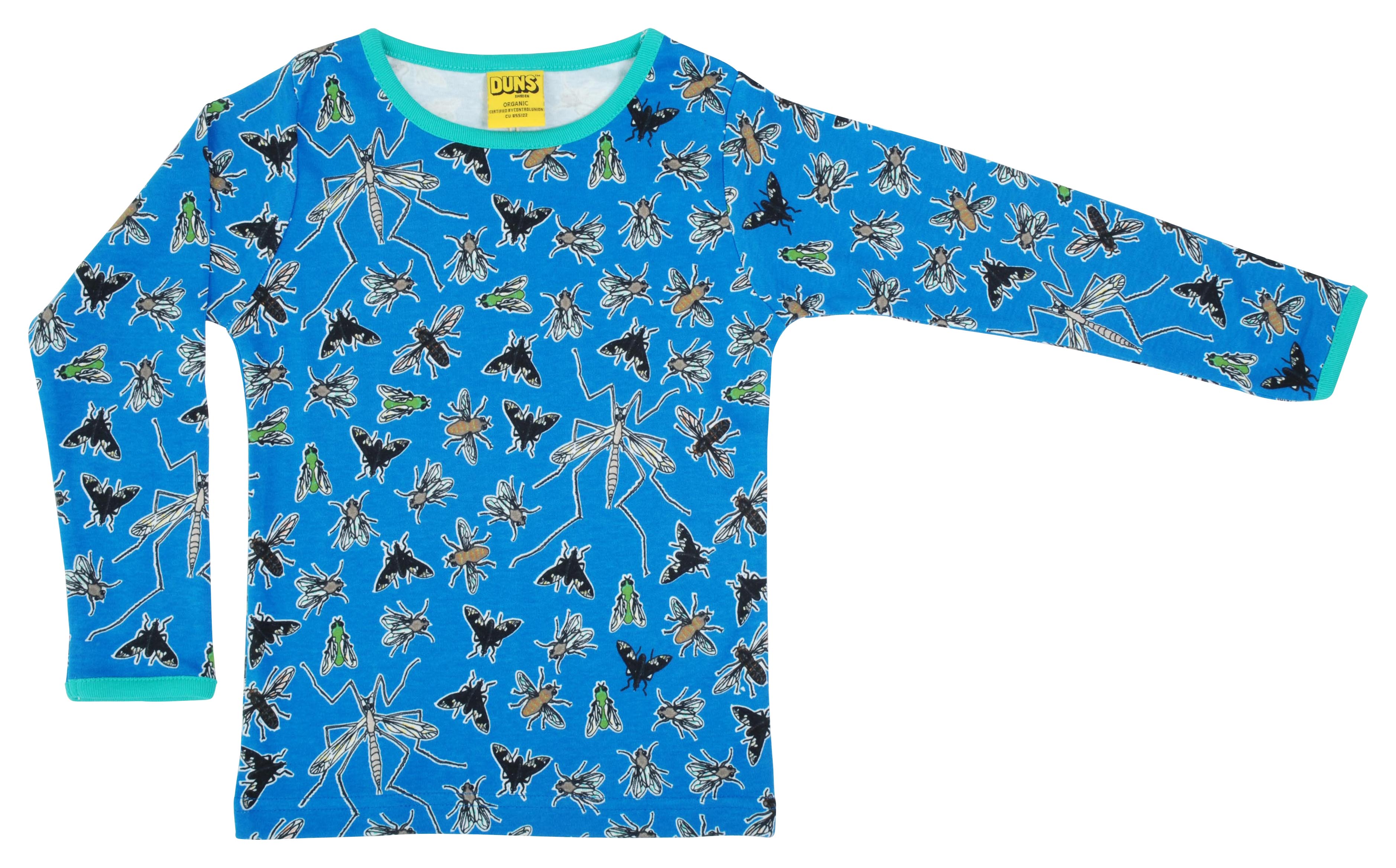 Longsleeve Flies Blue - Duns Sweden