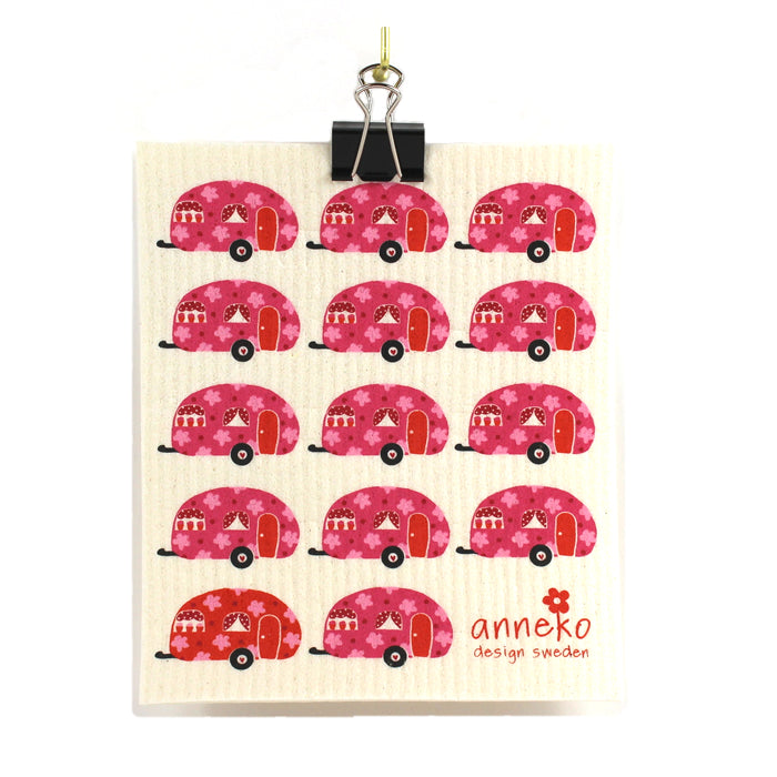 Vaatdoek / Dish Cloth Husvagn – Anneko Design