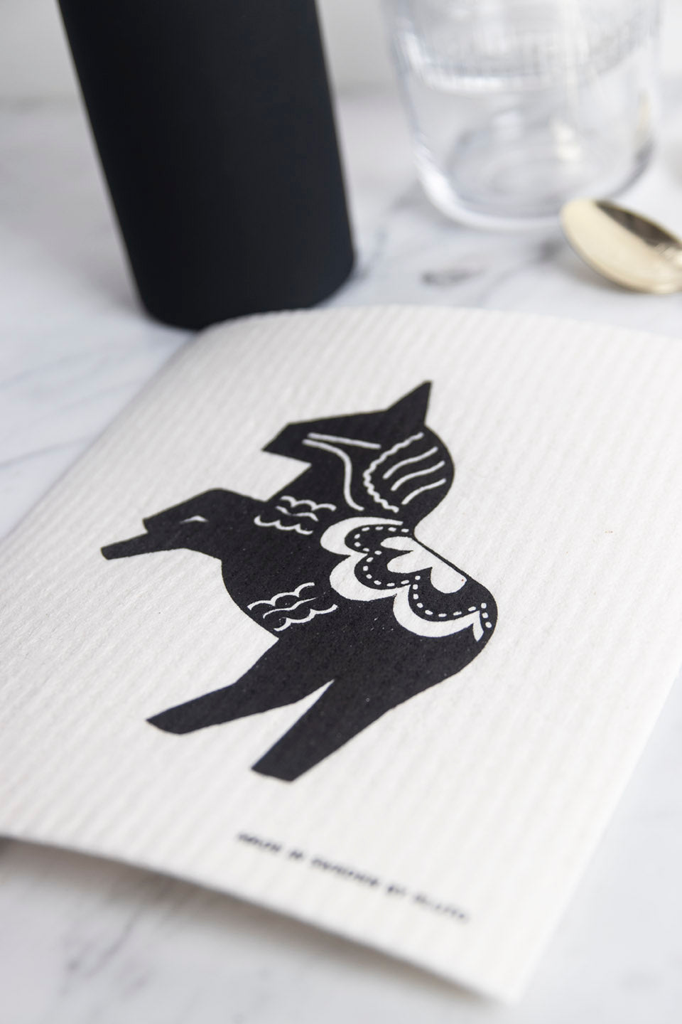 Vaatdoek met Dalarna Horse - Pluto produkter