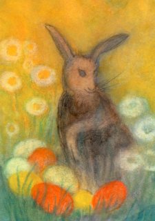 Kaart De Paashaas - Jula Scholzen-Gnad