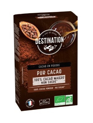 Bio Puur Cacao 100% mager 10-12% – Destination