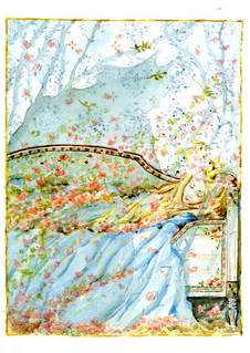 Kaart Doornroosje - Maj Fagerberg - K. Hjelm Förlag