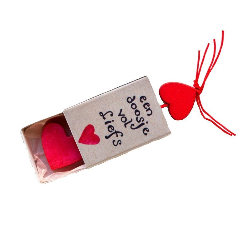 Een doosje vol liefs - met hart zeepje – Sidedish