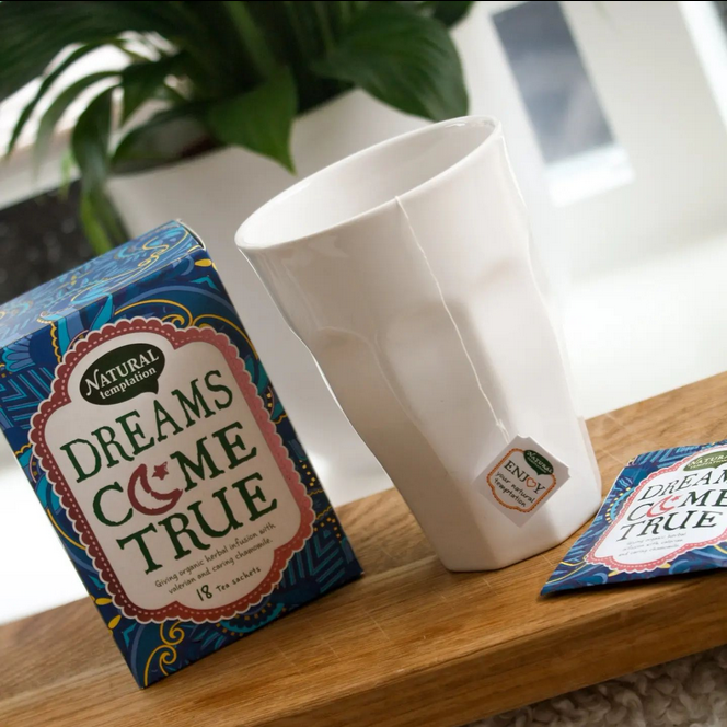 "Dreams come true" herbal tea with chamomile and valerian – Natural Temptation