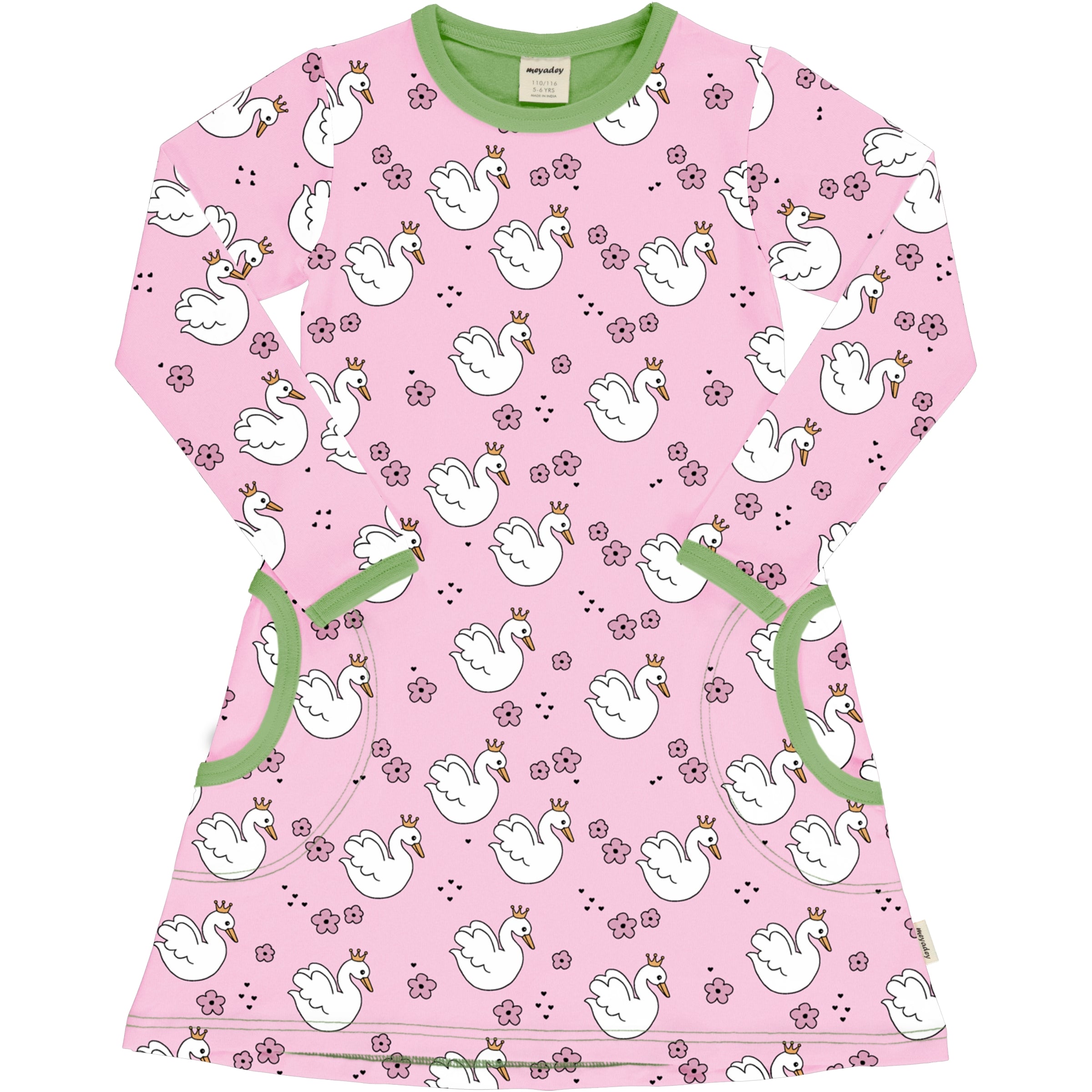 Jurk / Dress LS Swan Queen - Meyadey (Maxomorra)