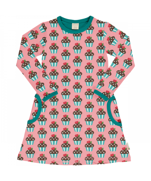 Jurk / Dress LS Artic Muffin - Maxomorra