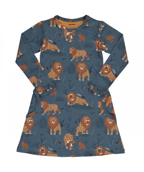 Jurk / Dress LS Lion Legacy - Meyadey (Maxomorra)