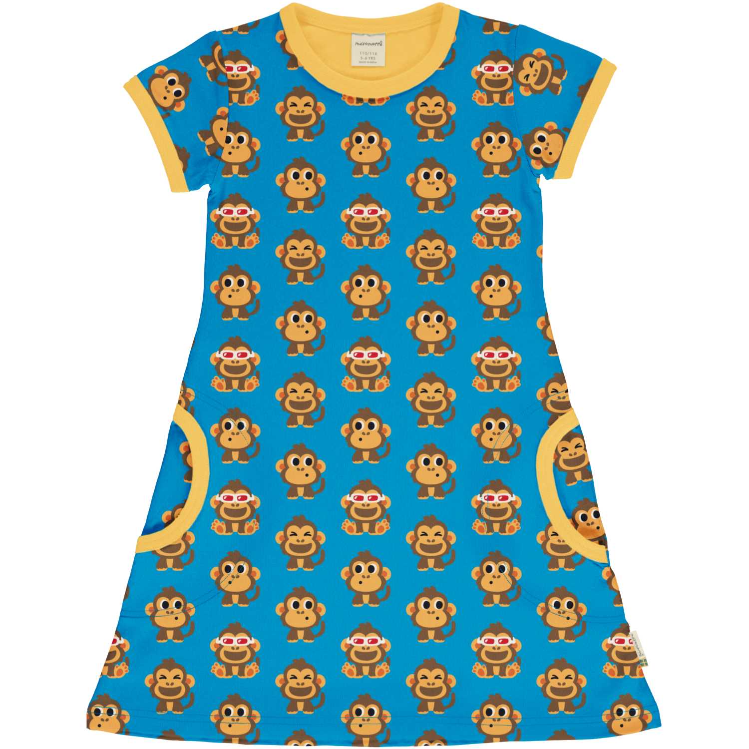 Jurk / Dress SS Party Monkey - Maxomorra