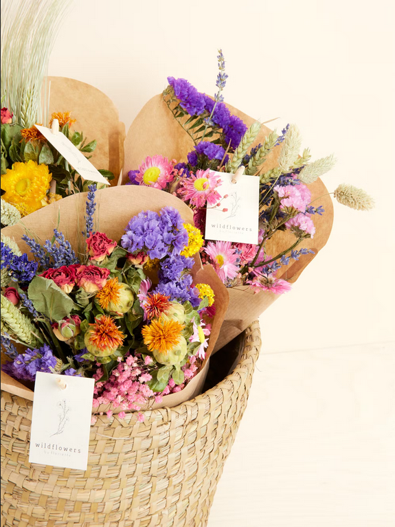 Dried Flowers - Field Bouquet Small - Multi - Wildflowers by Floriette