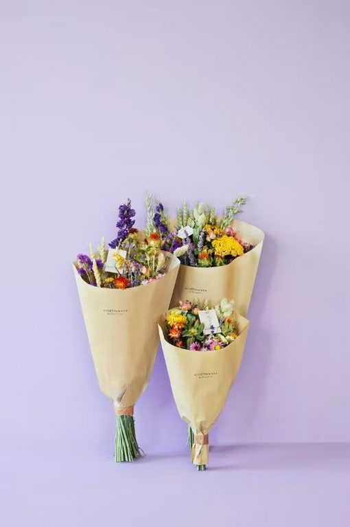 Dried Flowers - Field Bouquet Small - Multi - Wildflowers by Floriette