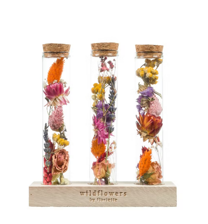 Dried Flowers - Message in a box - Large - Wildflowers by Floriette