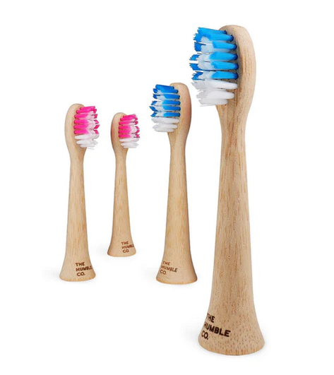 Opzetborstels - Bamboe - 4-pack - Philips Sonicare - Humble Brush