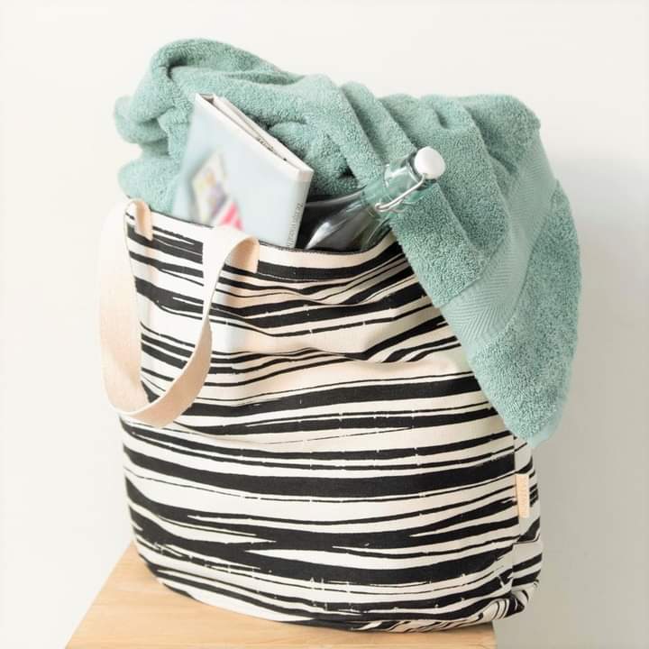 Strandtas 'wrapping stripes' – Bo Weevil