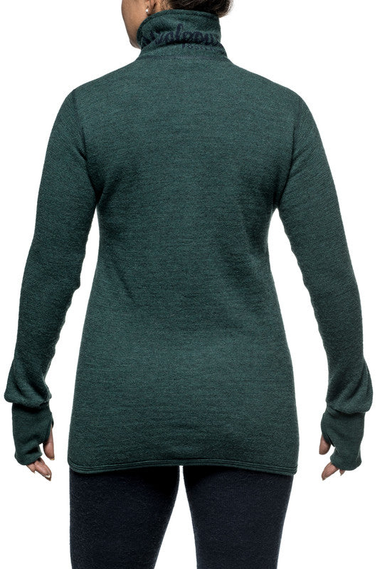 Vest / Full Zip Unisex Jacket 400 Forest Green - Woolpower - Op bestelling