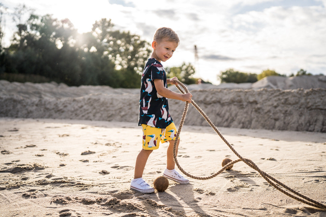 T-shirt Booby Black - Mullido