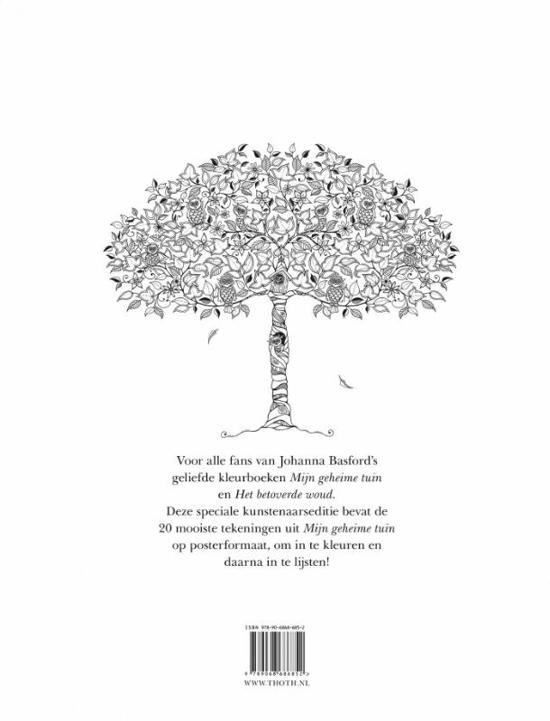 Mijn geheime tuin - speciale editie kleurplaten - Johanna Basford