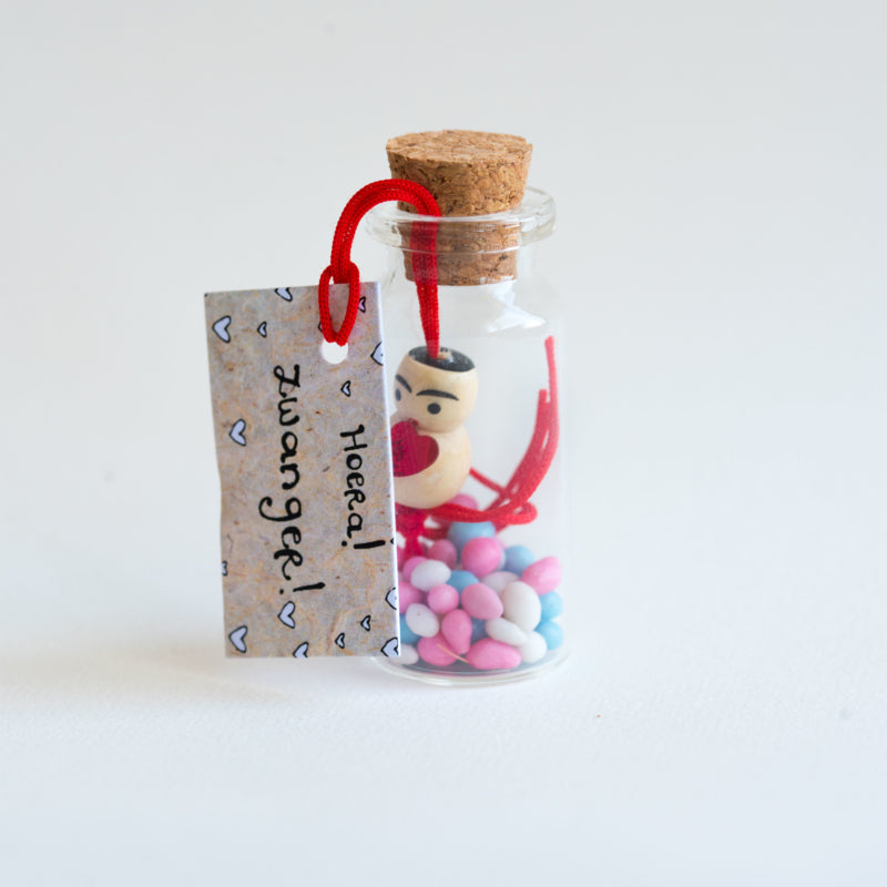 Geluksflesje Hoera! Zwanger! – Sidedish