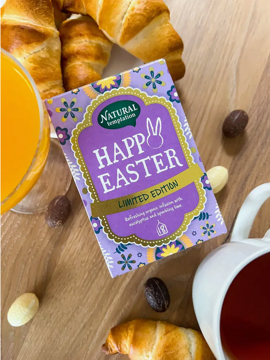 "Happy Easter" herbal tea with eucalyptus, lime and ginger – Natural Temptation