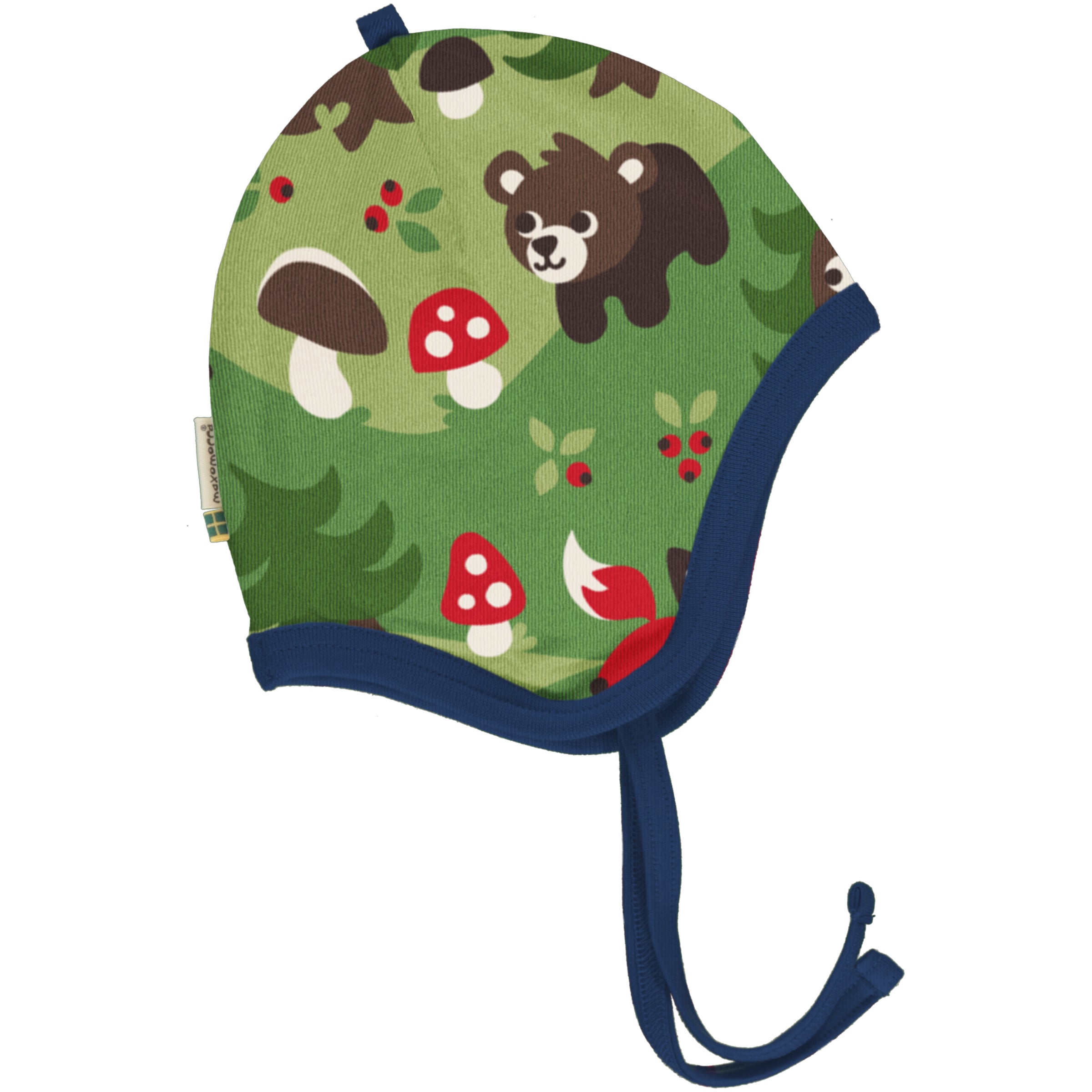 Mutsje / Hat Helmet Velour Forest - Maxomorra