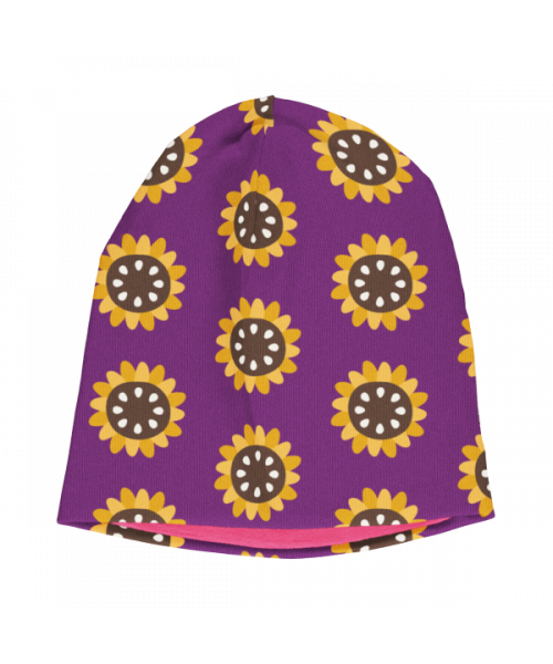 Muts / Hat Velour Garden Sunflower - Maxomorra