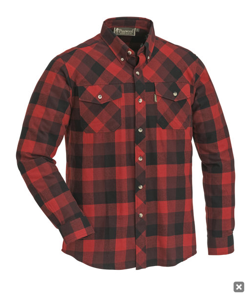 Blouse / shirt Lumbo red - Pinewood Outdoor Life