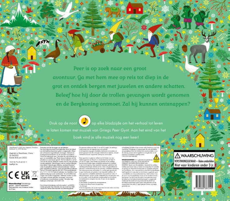 Het verhalen orkest: Peer Gynt (geluidenboek) - Jessica Courtney-Tickle